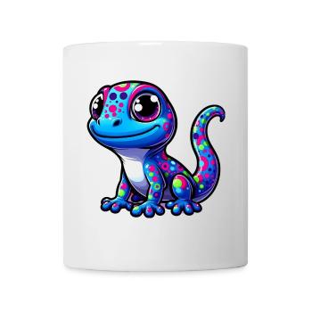 Gecko - Mug blanc - blanc - Devant