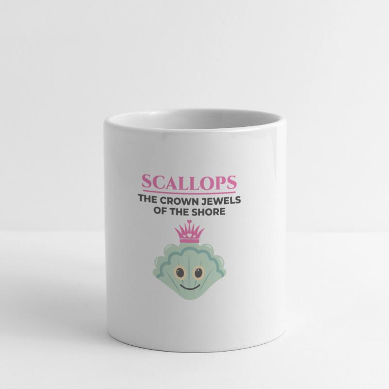 Scallop Seashells Collector Beachcomber Shellfish Mug