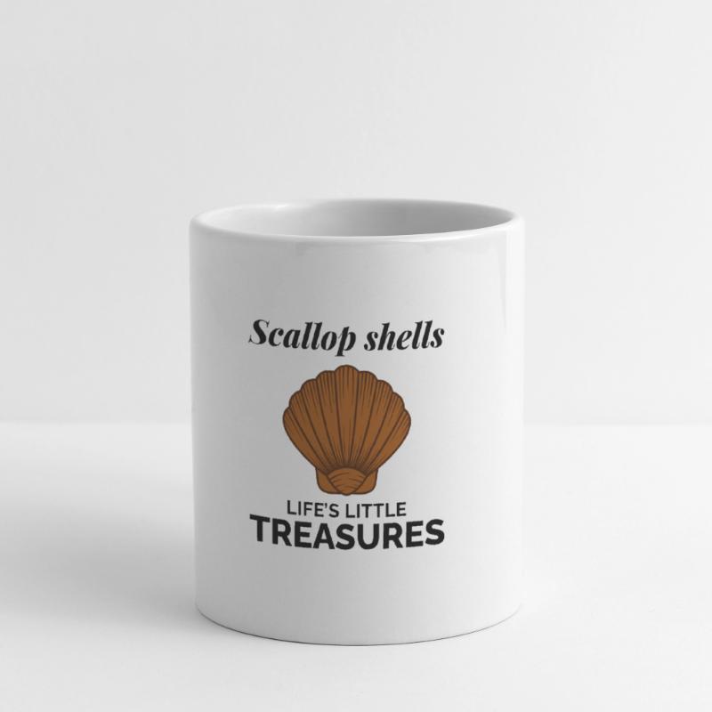 Scallop Seashells Collector Beachcomber Shellfish Mug