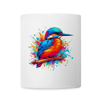 Eisvogel - Tasse - Weiß - Vorne