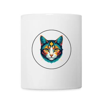 Domestic Cat Breed Cartoon Kawaii Animal Pet - Mug - white - Front