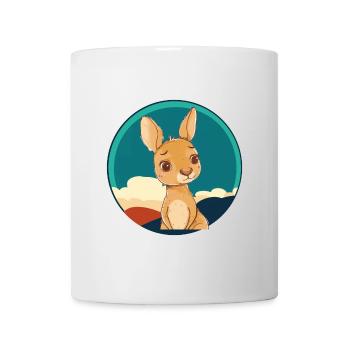 Kangaroo Marsupial Aussie - Mug - white - Front