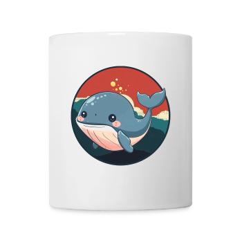 Whale Fin - Mug - white - Front