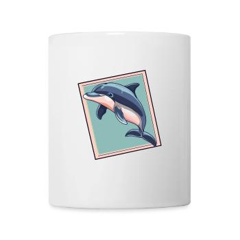 Dolphin Sea Creature Sea Creatures - Mug - white - Front