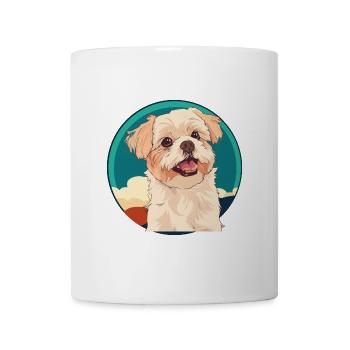 Hund Dackel Hundetrainer - Tasse - Weiß - Vorne