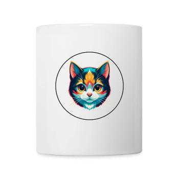 Munchkin Katze Rasse Karikatur Kawaii Tier Haustier - Tasse - Weiß - Vorne