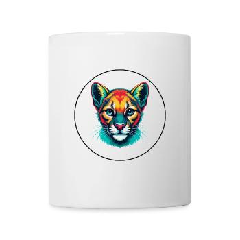 Bébé chat race dessin animé Kawaii Animal Pet - Mug blanc - blanc - Devant