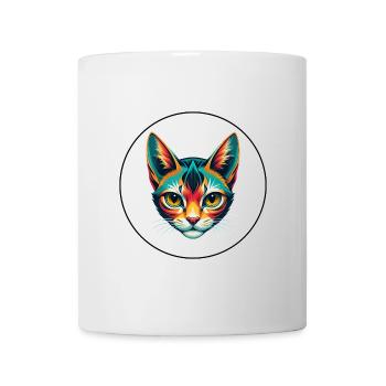 Pixie Bob Cat Breed Cartoon Kawaii Animal Pet - Mug - white - Front