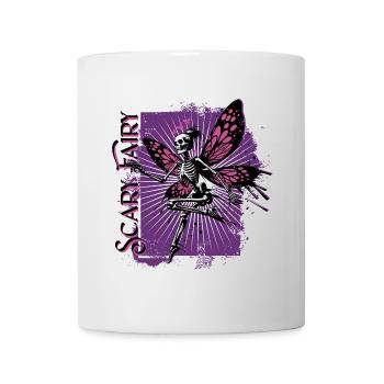 Crâne de fée effrayante // Totenkopf Fee FS0244 - Mug blanc - blanc - Devant