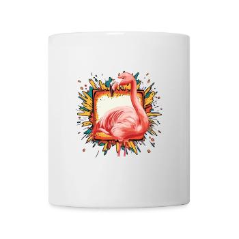 Flamingo Animal Love - Mug - white - Front