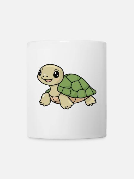 Turtle Tortuga - Tasse - Weiß
