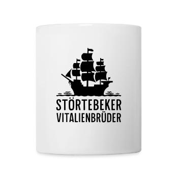 Störtebeker Störtebecker Vitalienbrüder Piraten - Tasse - Weiß - Vorne