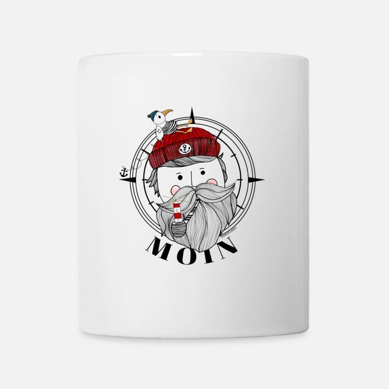 Seemann - Moin Matrose - Tasse - Weiß