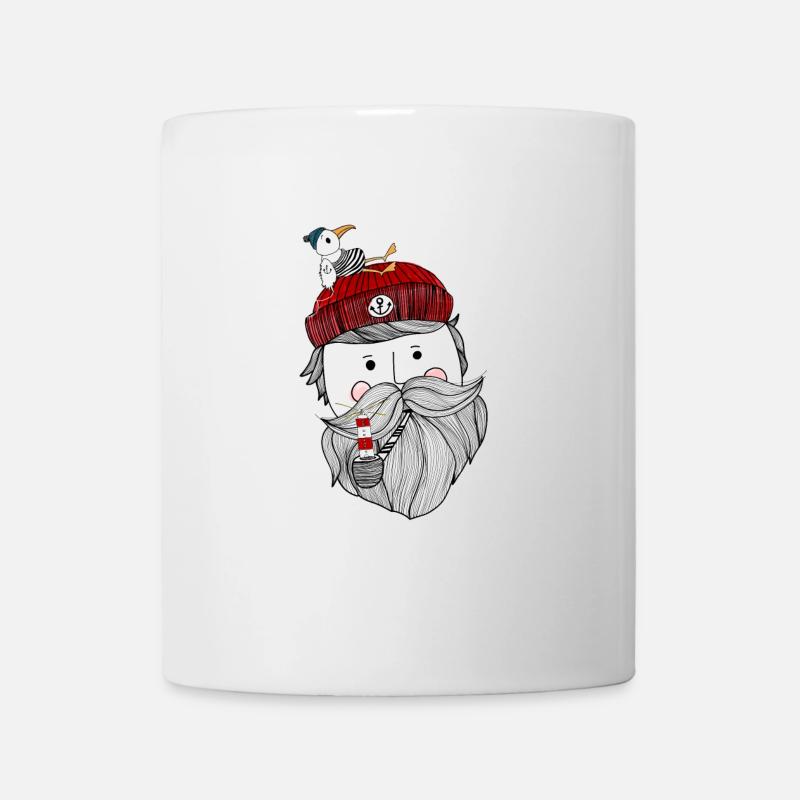 Seeman - Moin Matrose - Tasse - Weiß