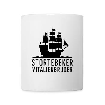Störtebeker Störtebecker Vitalienbrüder Piraten - Tasse - Weiß - Vorne