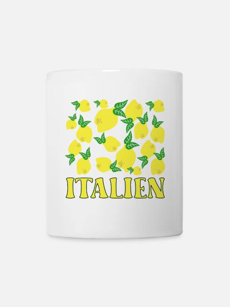 ITALIEN ZITRONEN LIMONEN - Tasse - Weiß