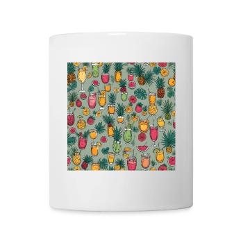 Tiki cocktail mash up - Mug - white - Front