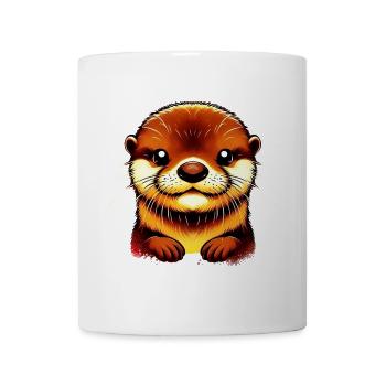 Otter - Tasse - Weiß - Vorne
