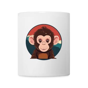 Affe Monkey - Mug - white - Front