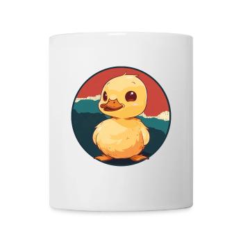 Caneton Coin, Bec - Mug blanc - blanc - Devant