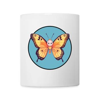 Schmetterling Tierliebhaber Wald - Tasse - Weiß - Vorne