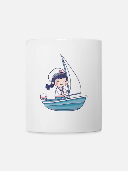 Segeln Segelboote - Tasse - Weiß