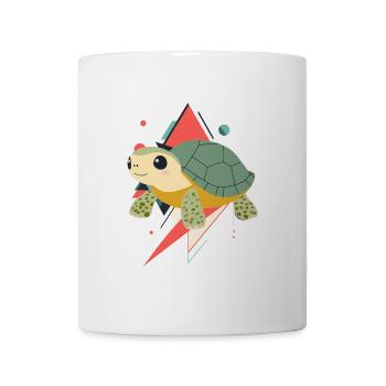Turtle Schildkröte - Tasse - Weiß - Vorne