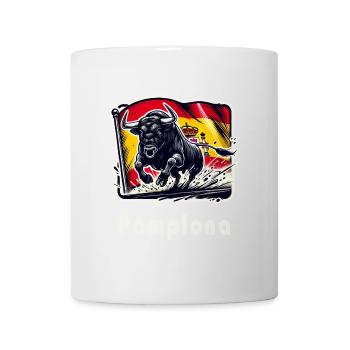 Pamplona Spain Torero España - Mug - white - Front