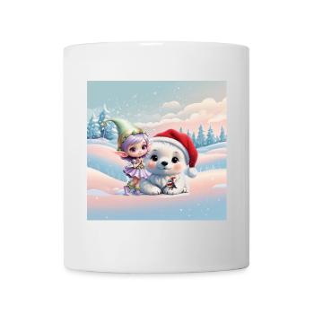 Friends in a fantasy world. - Mug - white - Front