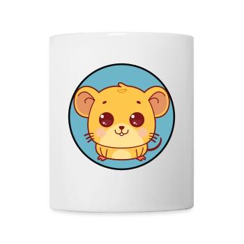 Mäuse Ratte Käse - Tasse - Weiß - Vorne