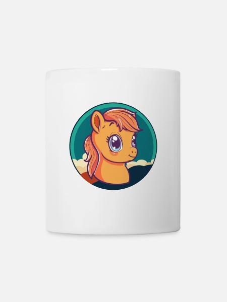 Pferd Reiter Reiter - Tasse - Weiß