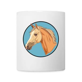 Pferde Pferdemist Ponyhof - Tasse - Weiß - Vorne