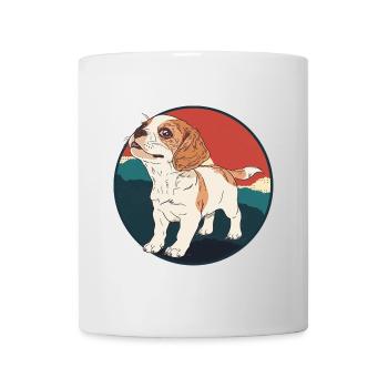 Chien Chiens Amoureux des chiens - Mug blanc - blanc - Devant