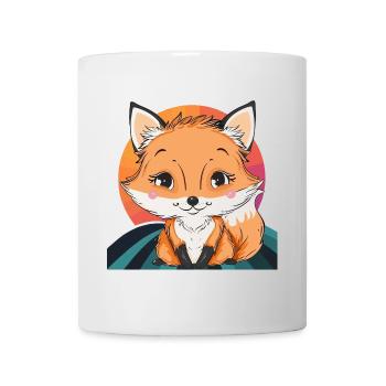 Renard Habitant de la Forêt - Mug blanc - blanc - Devant