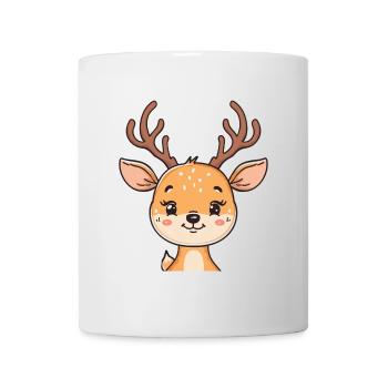 Cerf Fauve Orignal - Mug blanc - blanc - Devant