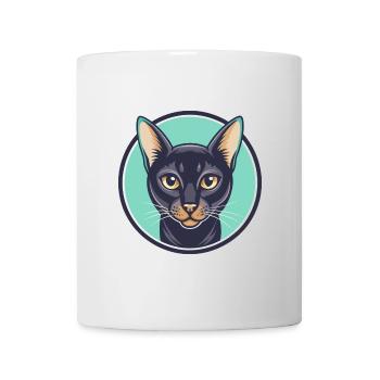 Bombay Chat Race Dessin Animé Kawaii Animal Pet - Mug blanc - blanc - Devant