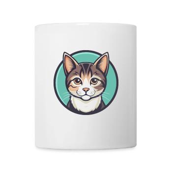 Domestic Cat Breed Cartoon Kawaii Animal Pet - Mug - white - Front