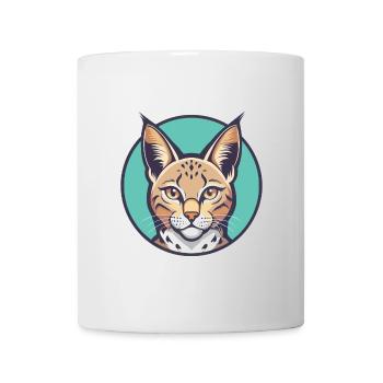 Chat pailleté de Californie Race Dessin animé Kawaii Pet - Mug blanc - blanc - Devant