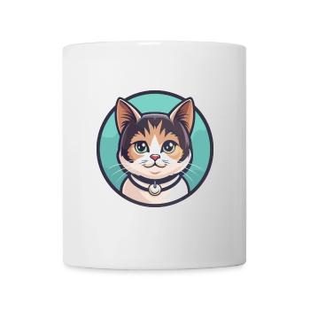 Munchkin Katze Rasse Karikatur Kawaii Tier Haustier - Tasse - Weiß - Vorne