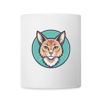 Chat Somali Race Dessin animé Kawaii Animal Pet - Mug blanc - blanc - Devant