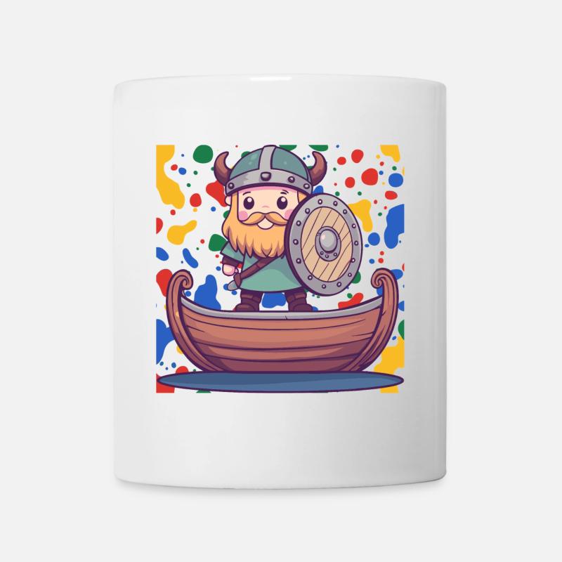 Wikinger Normanne - Tasse - Weiß