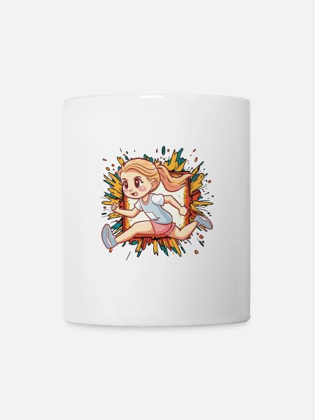 Laufen Sprint - Tasse - Weiß
