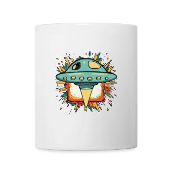 UFO Saucer - Mug - white - Front