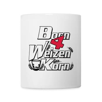 Wheat grain - born 4 grain - Party Fun --- - Mug - white - Front