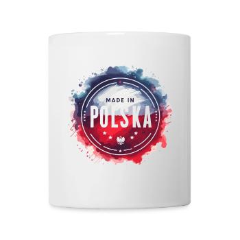 Fabriqué en Pologne Polonais Rouge Blanc Cadeau - Mug blanc - blanc - Devant