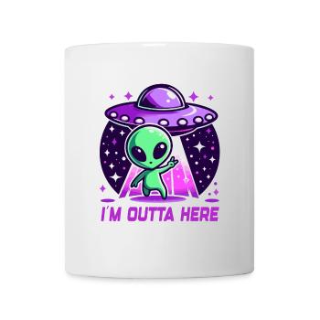 Extraterrestre, je suis hors d’ici Extraterrestres - Mug blanc - blanc - Devant
