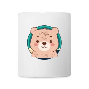 Baer Waldtier Waldbewohner - Tasse - Weiß - Vorne
