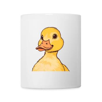 Entchen Schnabel - Tasse - Weiß - Vorne