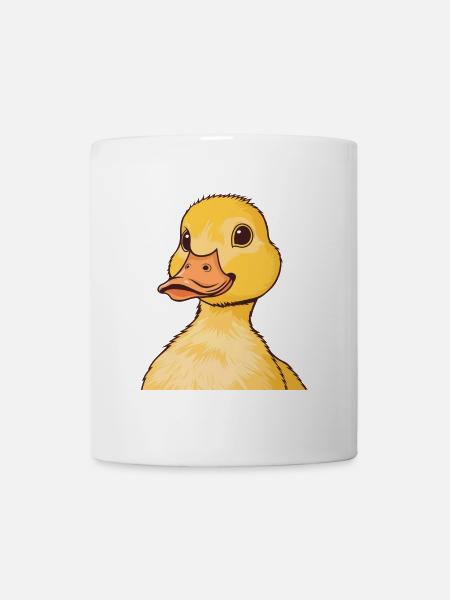 Entchen Schnabel - Tasse - Weiß