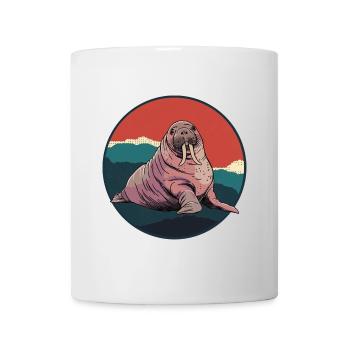 Walrus Animals Manatee - Mug - white - Front
